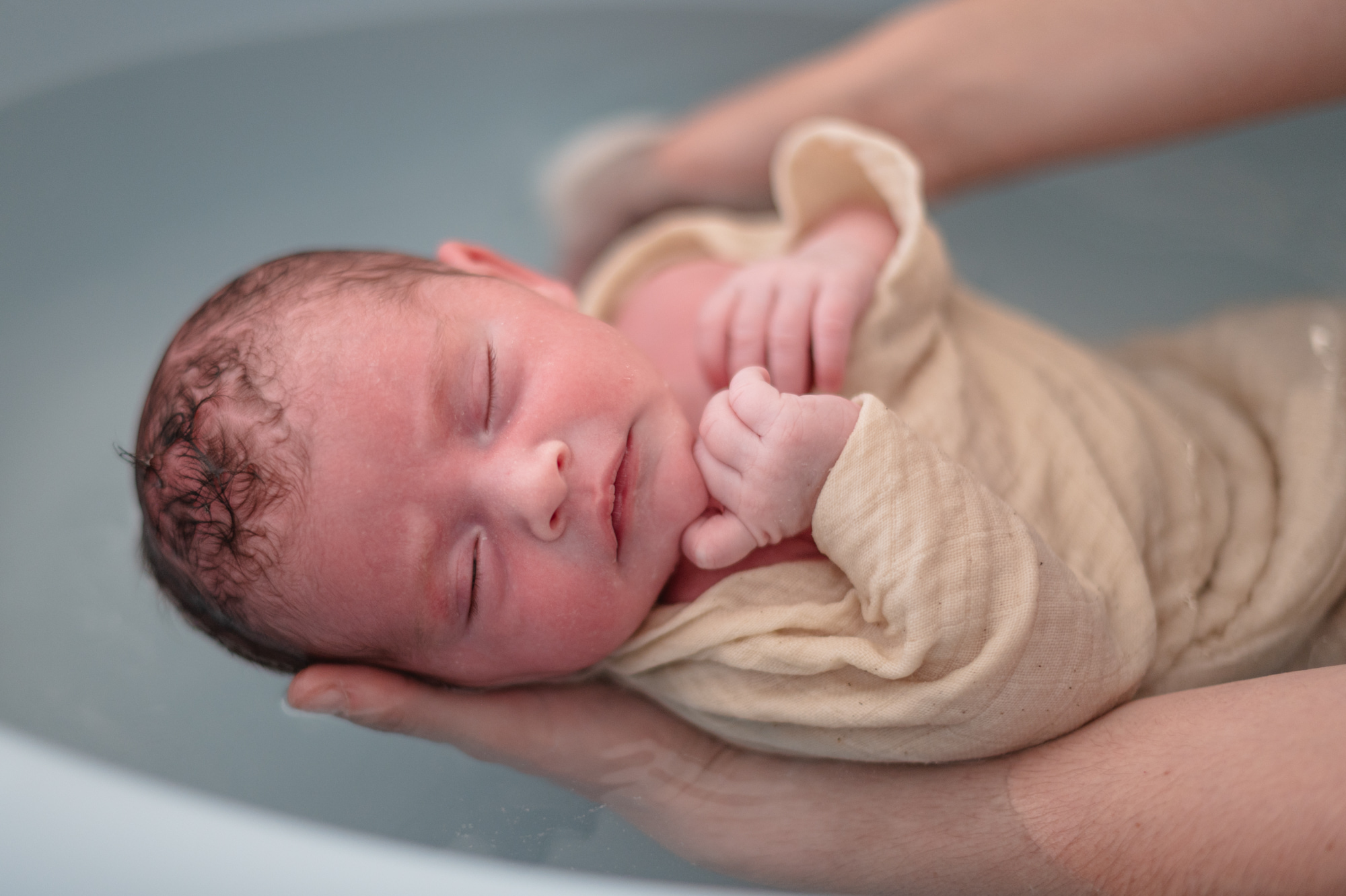 Un bain enveloppé photographié à Lyon